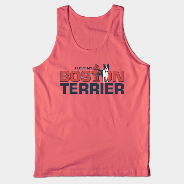 I love my Boston Terrier Dog Design Tank Top by stayfrostybro